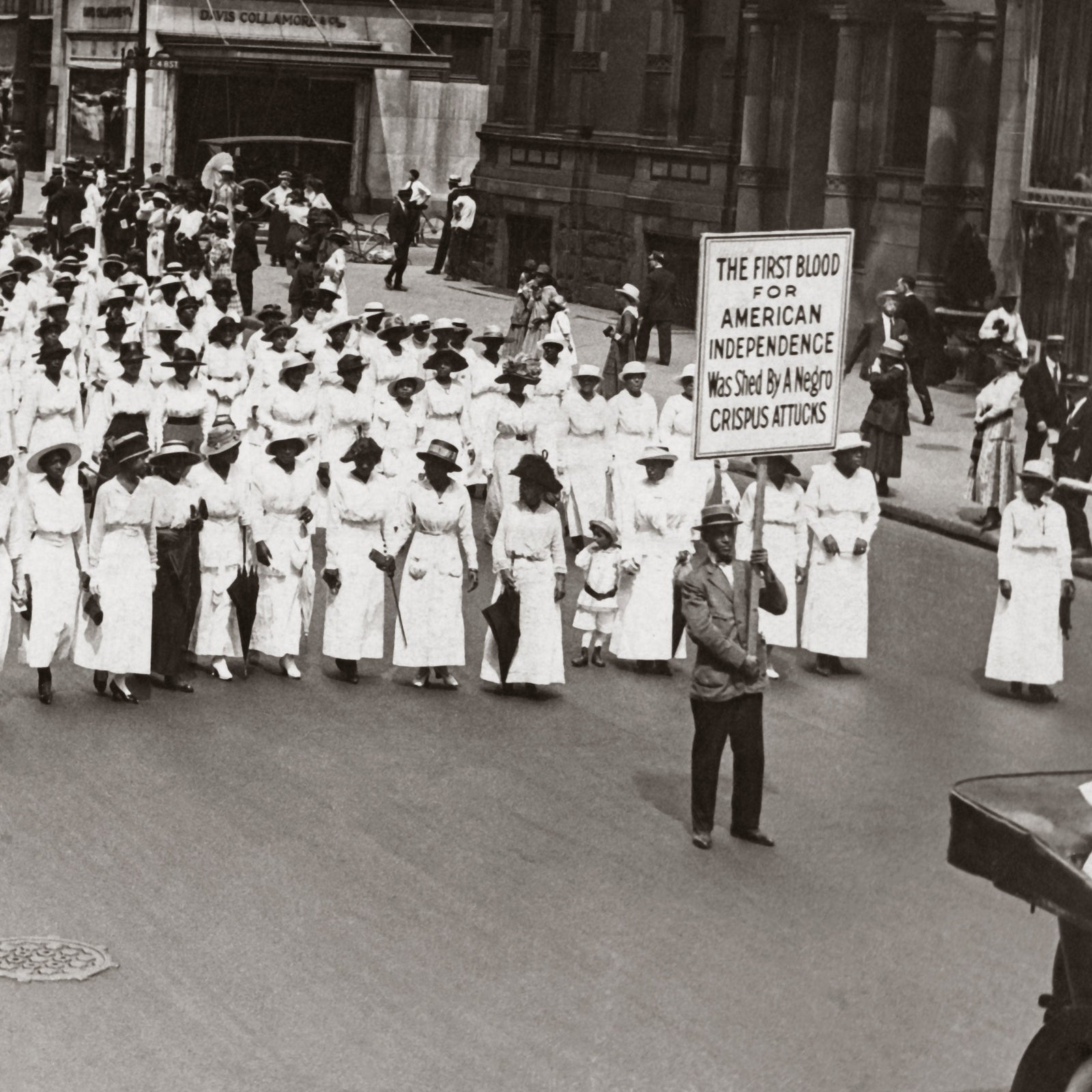 1917 African American Silent Protest Parade Against the East St. Louis Riots Historical Pix