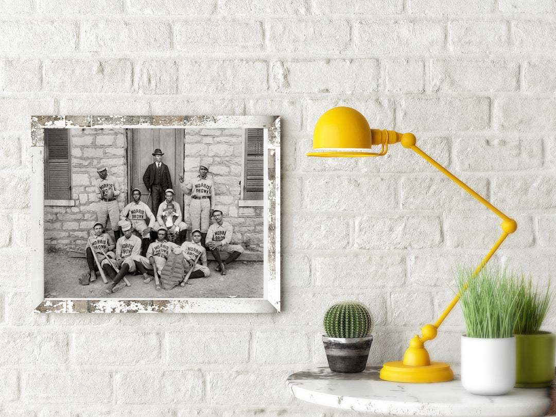 African American Baseball Players Photo, Morris Brown College, 1900 Historical Pix