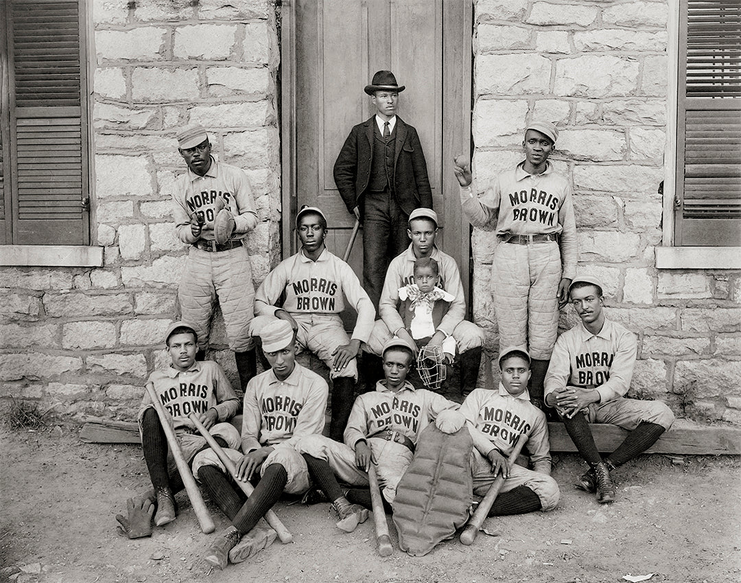 African American Baseball Players Photo, Morris Brown College, 1900 Historical Pix