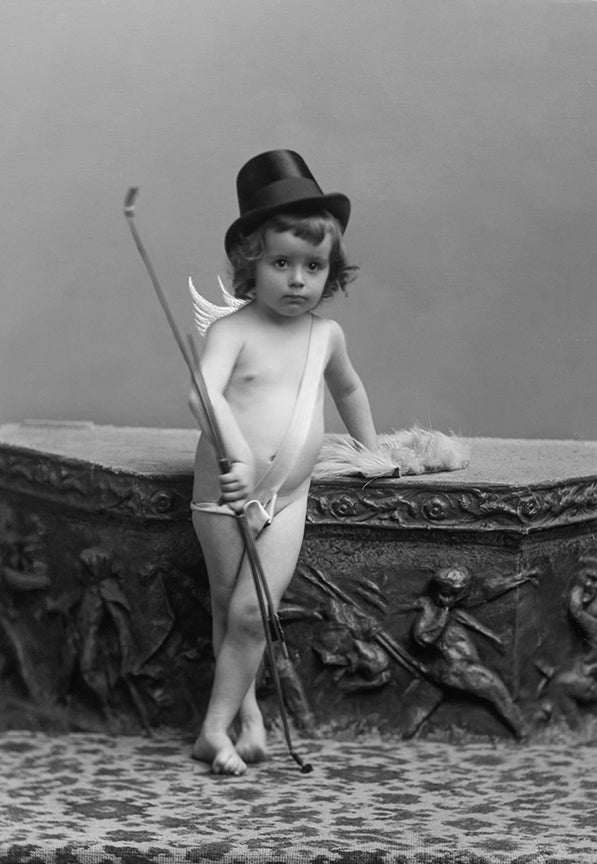 Boy Dressed as Cupid, Turn of the Century Photo Historical Pix