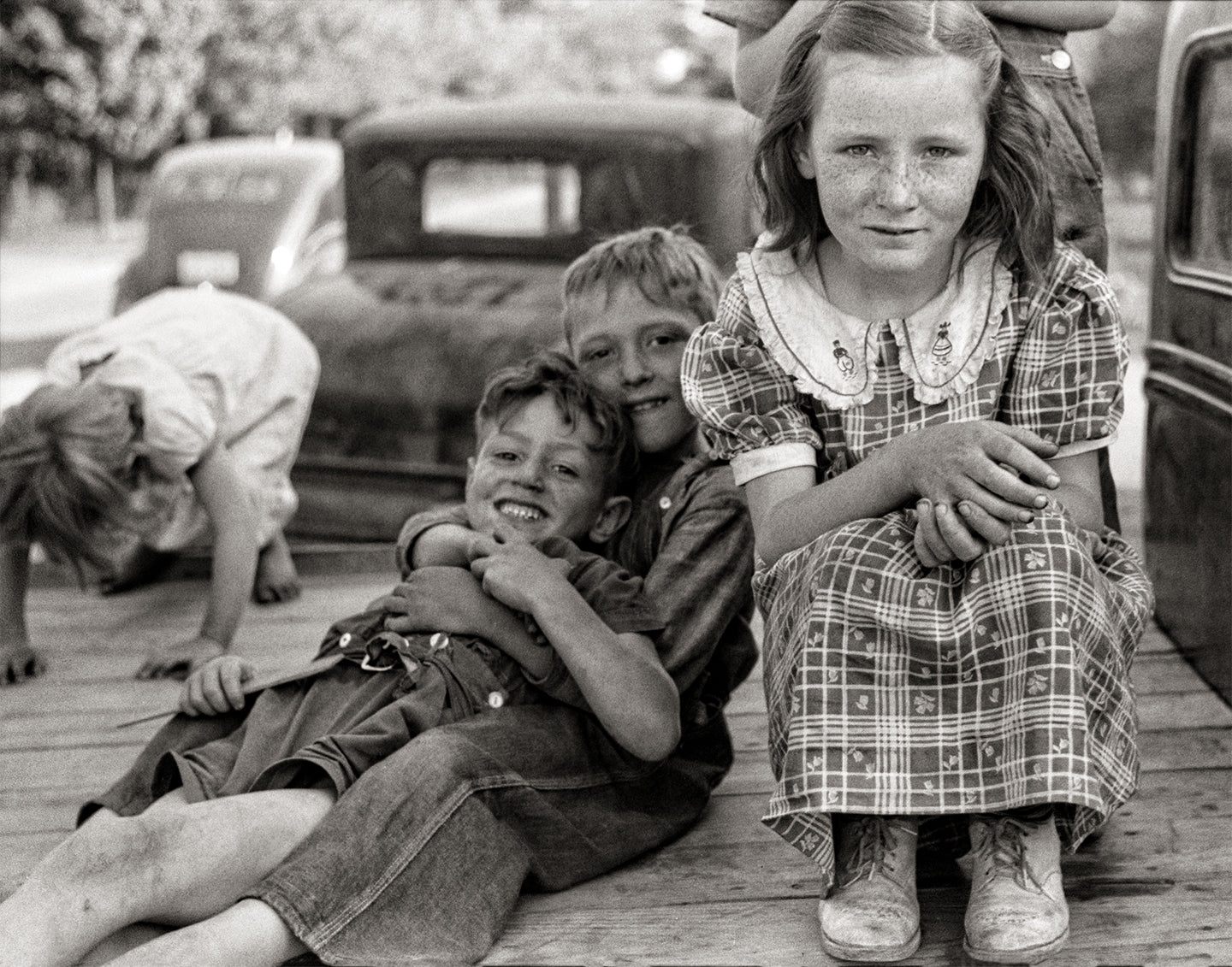 Brothers and Sisters, John Vachon Photographer, 1940 Historical Pix