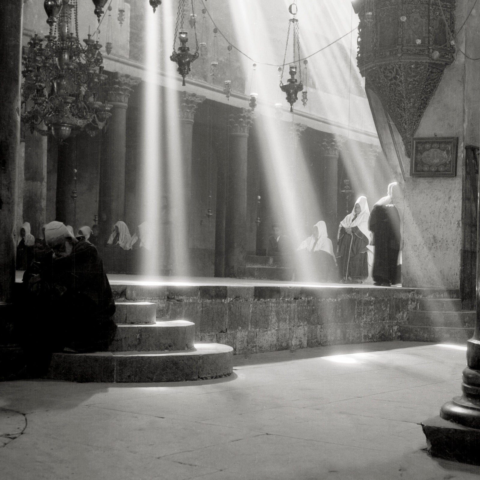 Church of the Nativity, Bethlehem, 1940 Historical Pix