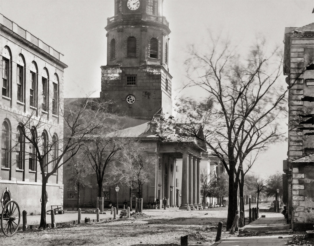 Civil War, 1892, Charleston, S.C., Saint Michael's Church Historical Pix