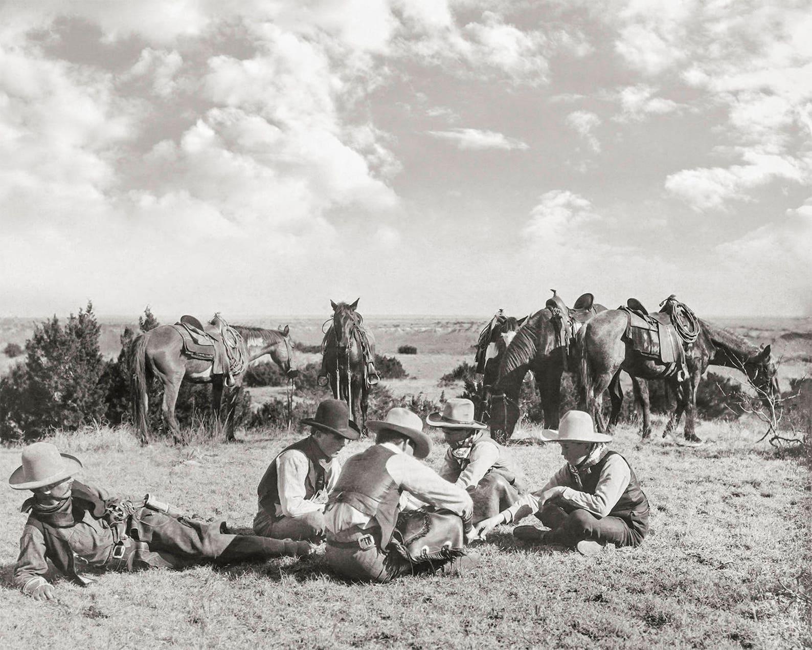 Cowboy Photography Wall Collection Historical Pix