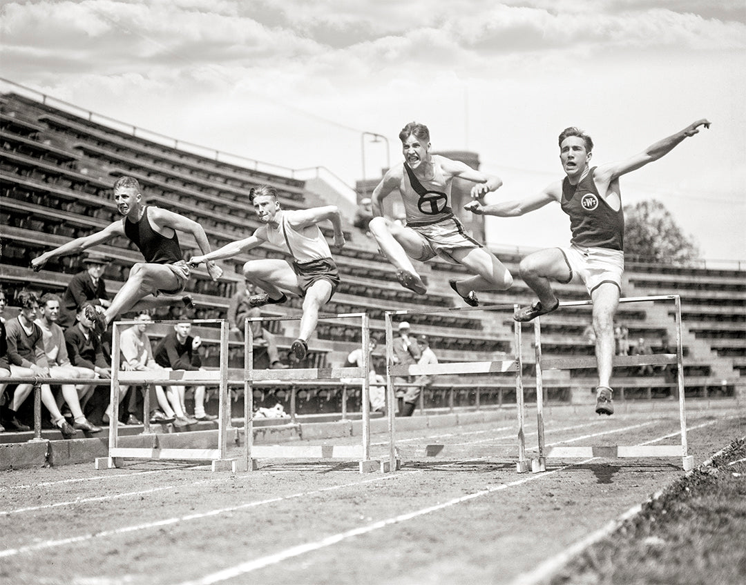 High School Track Sports, 1924 Historical Pix