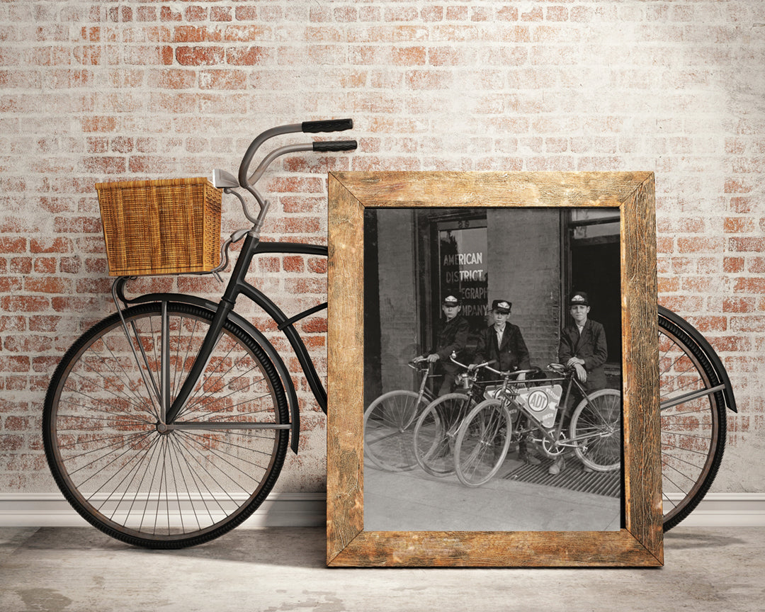 Indianapolis Indiana Messenger Service on Bicycle Service, 1908 Historical Pix