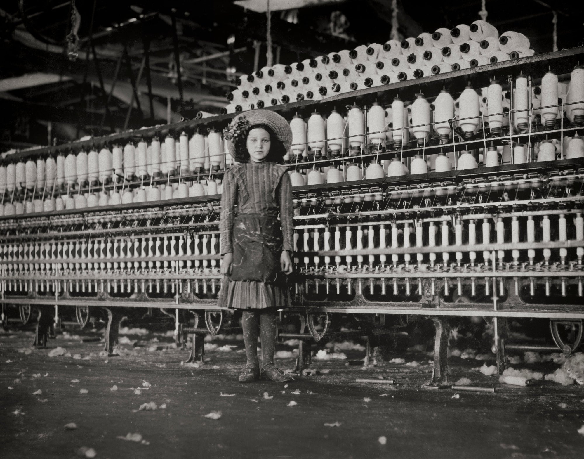 Lewis Hine, Child Labor, Cotton Mill, Roanoke, Virginia, 1911 Historical Pix
