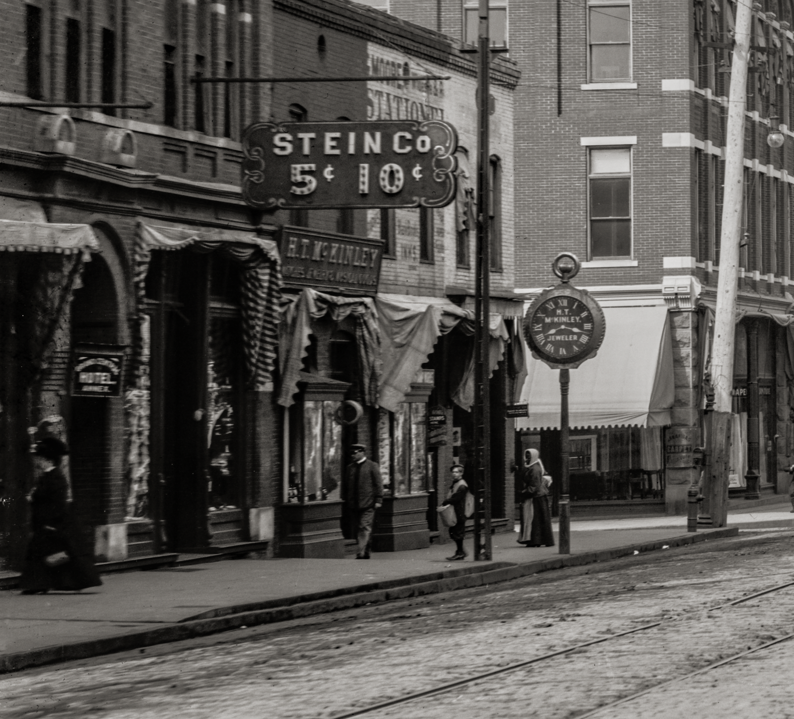 Main Street, Little Rock, Arkansas, Early 1900s Historical Pix