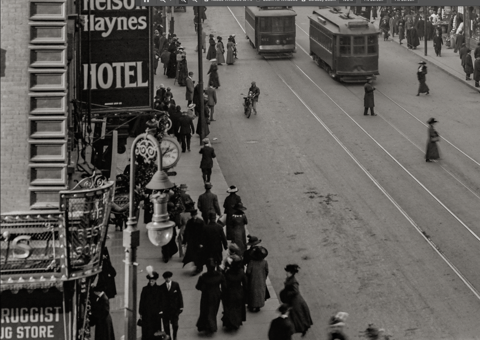 Main Street, Springfield, MA, 1910 Historical Pix