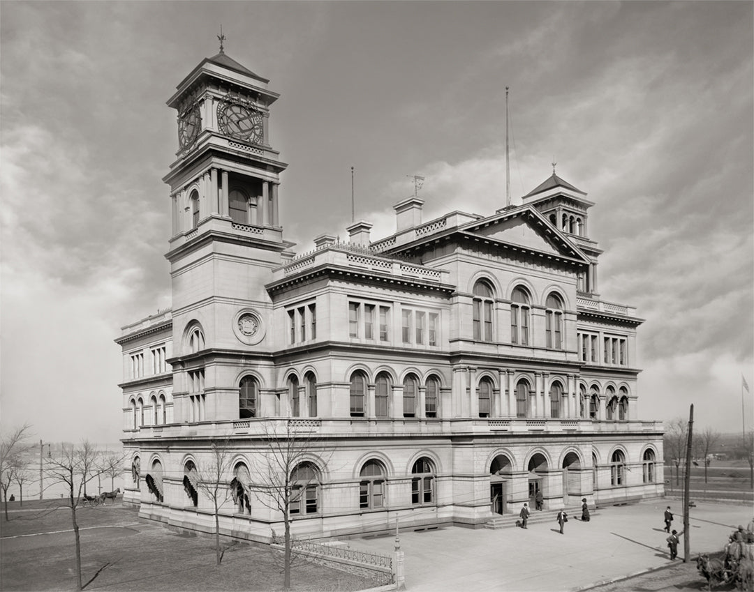 Memphis TN, Custom House and Post Office, Early 1990s Historical Pix