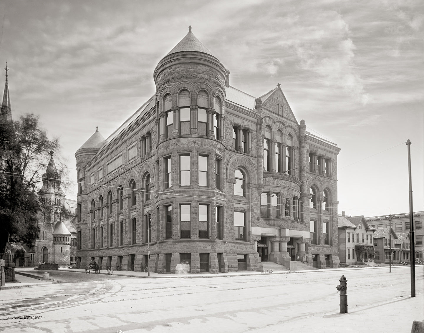 Minneapolis Public Library, Minneapolis Minnesota, 1906 Historical Pix