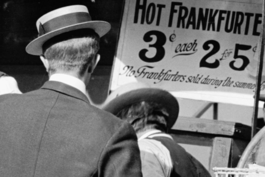 NYC Street Food Vendor, Early 1900s Photo, New York City Historical Pix