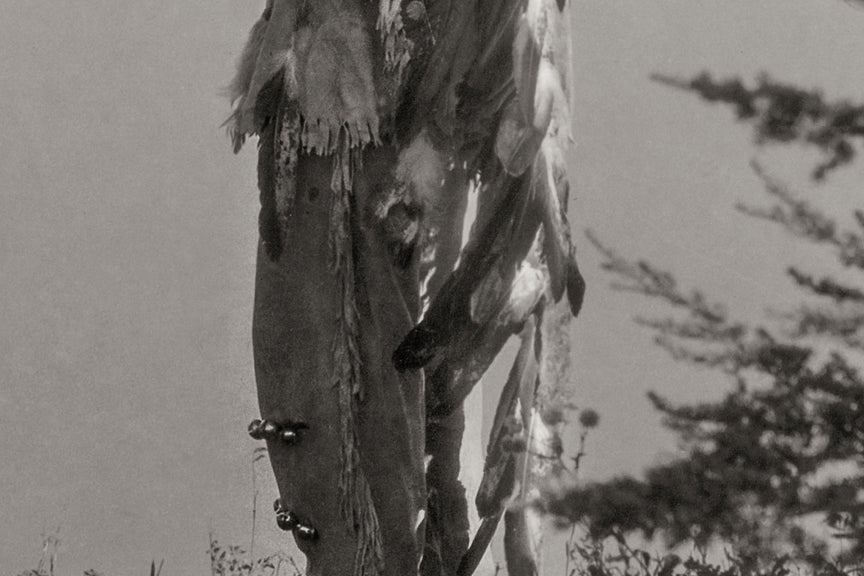 Native American Klamath Warrior, 1923 Historical Pix