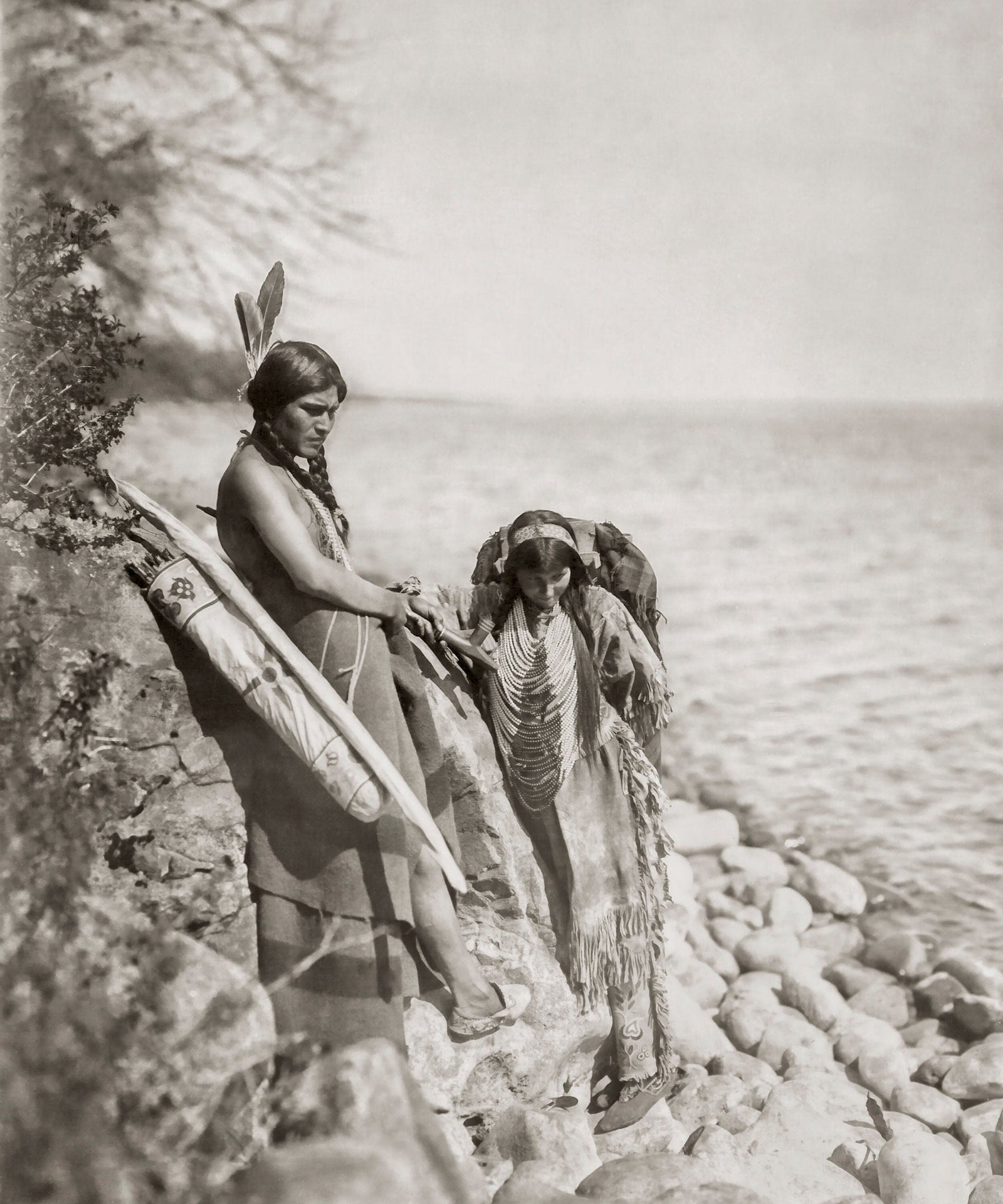 Native American Ojibwe Photo, Roland Reed, Circa 1913 Historical Pix