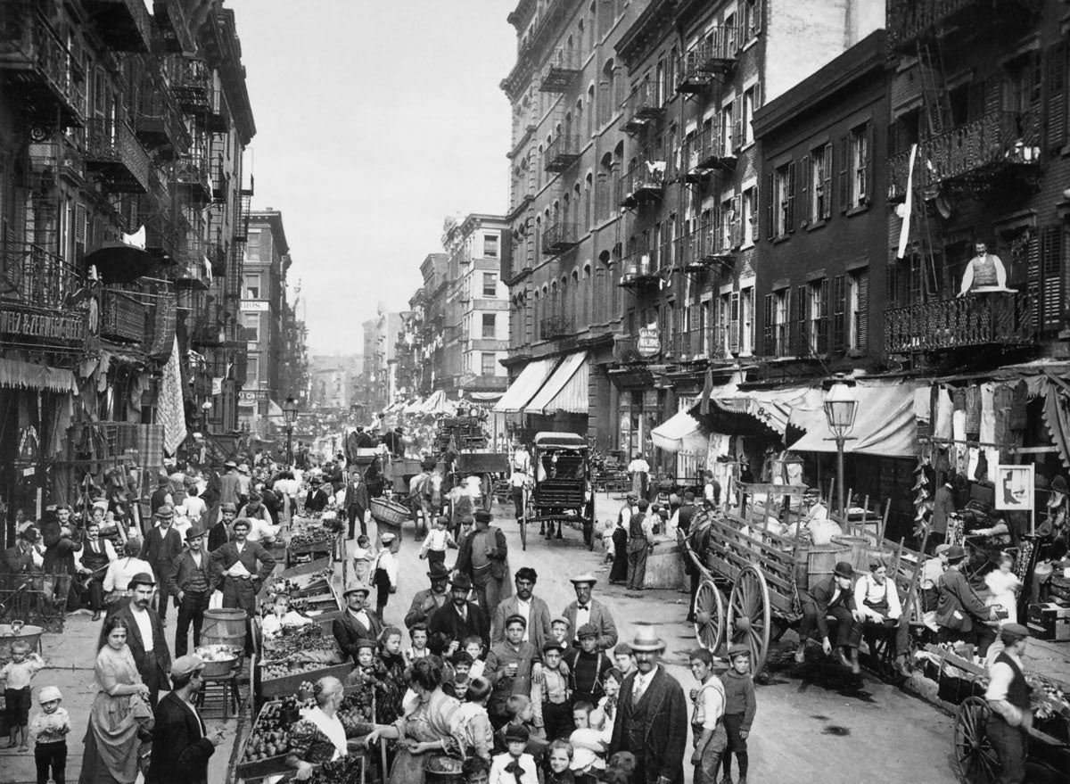 New York City, Mulberry Street, New York, early 1900s Historical Pix