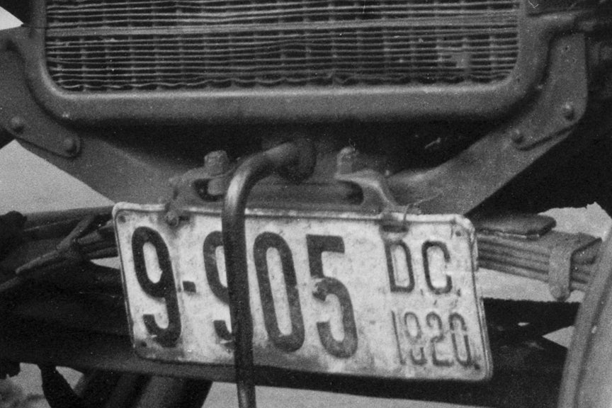 Old Car Accident, Ford, 1921 Historical Pix