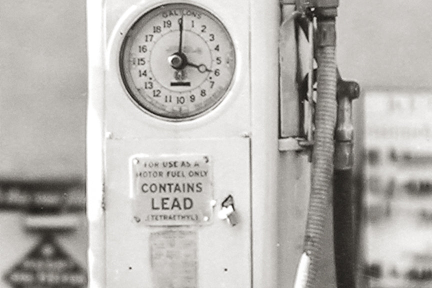 Old Gas Pumps Photo, Esso Station, New York, 1935 Historical Pix