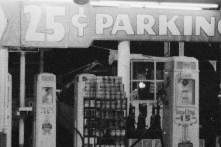 Old Gas Station Photo, Hollywood, California, 1942 Historical Pix