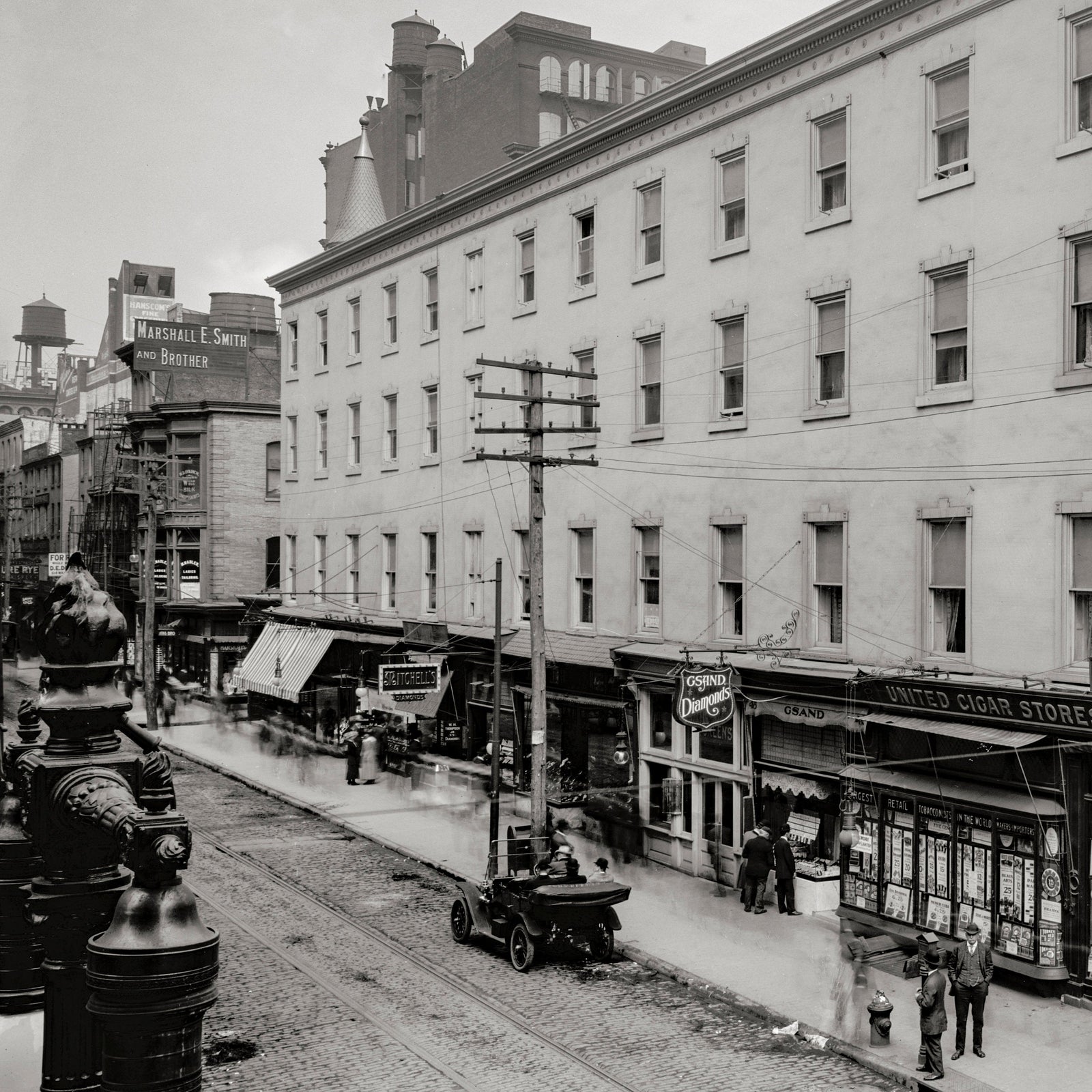 Old Philadelphia, PA Photo, Green's Hotel, circa 1910 Historical Pix