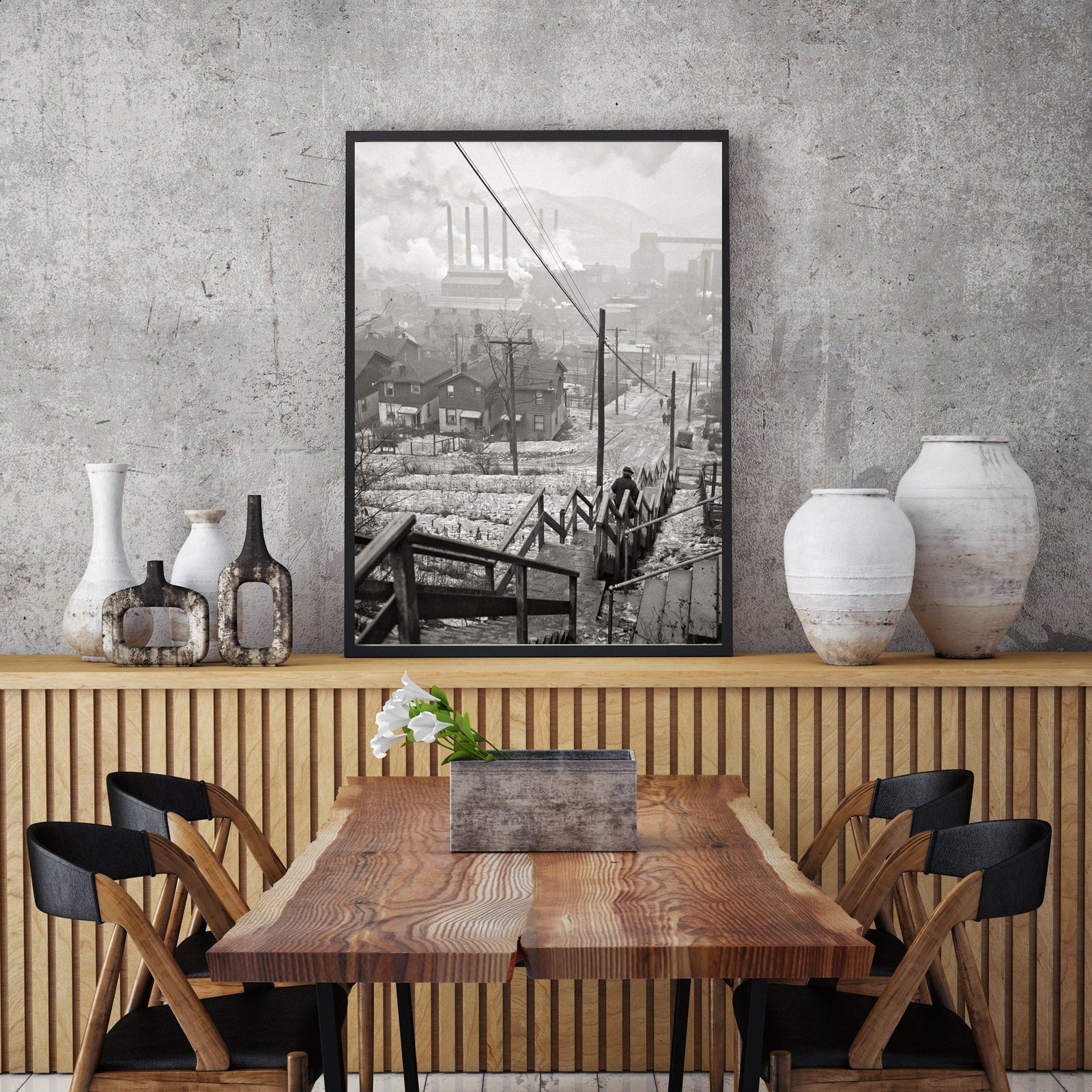 Pittsburgh, Pennsylvania, Mill District, 1940 Historical Pix