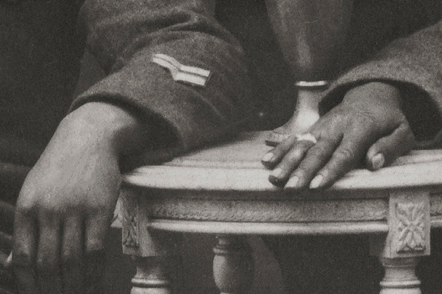 Portrait of WWI Black Soldiers, 1918, Harlem Hellfighters Historical Pix