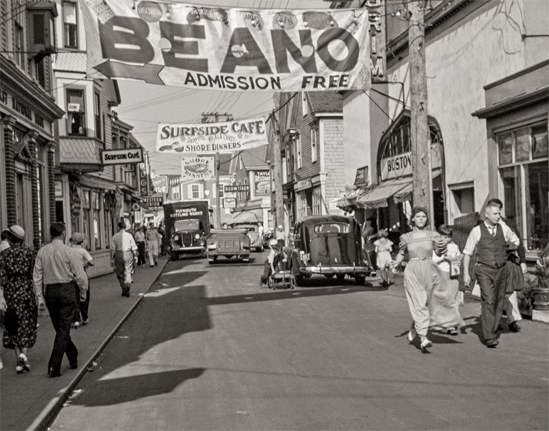 Provincetown MA, Commercial Street, Early 1937 Historical Pix