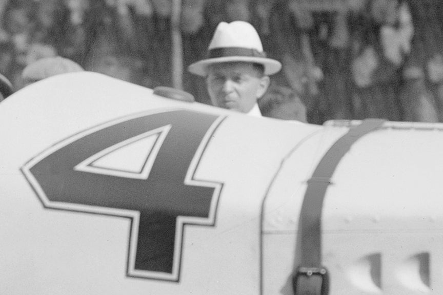 Ralph De Palma, Race Car Driver, Sheepshead Bay Speedway, 1912 Historical Pix
