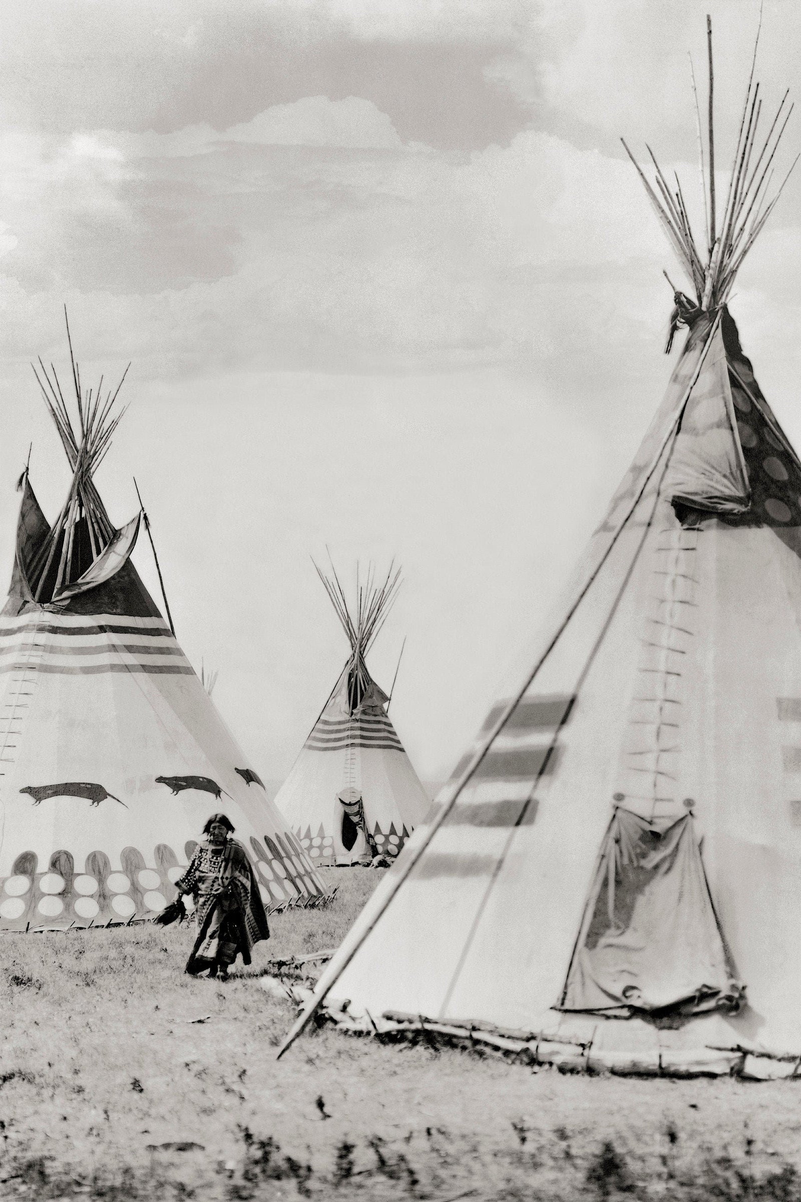 Roland Reed "Blood Camp", Native American,1913 Historical Pix