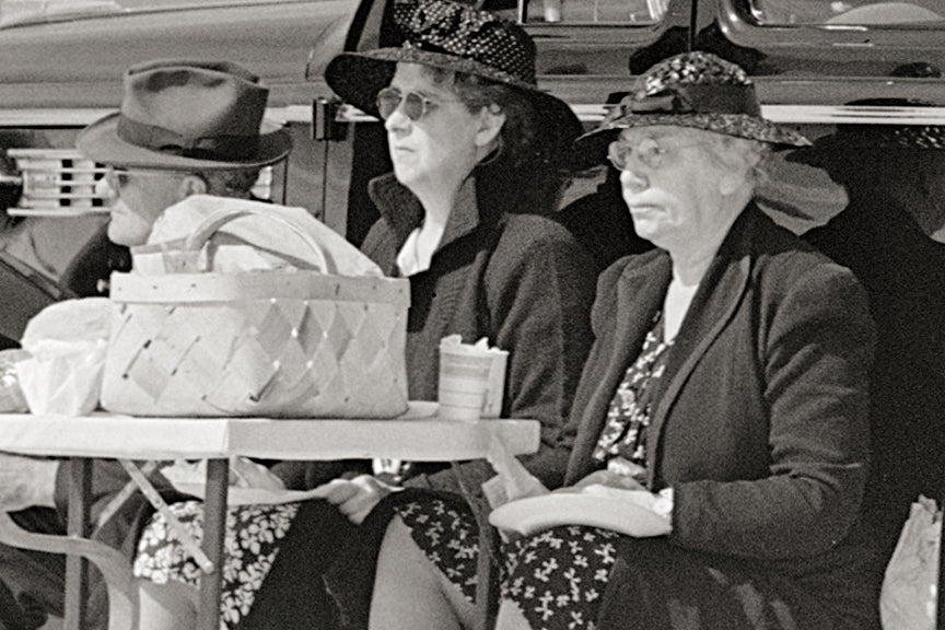 Sarasota Florida Beach Picnic Photo, 1941 Historical Pix