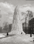Detroit, Frozen Fountain, Washington Avenue, Circa 1917