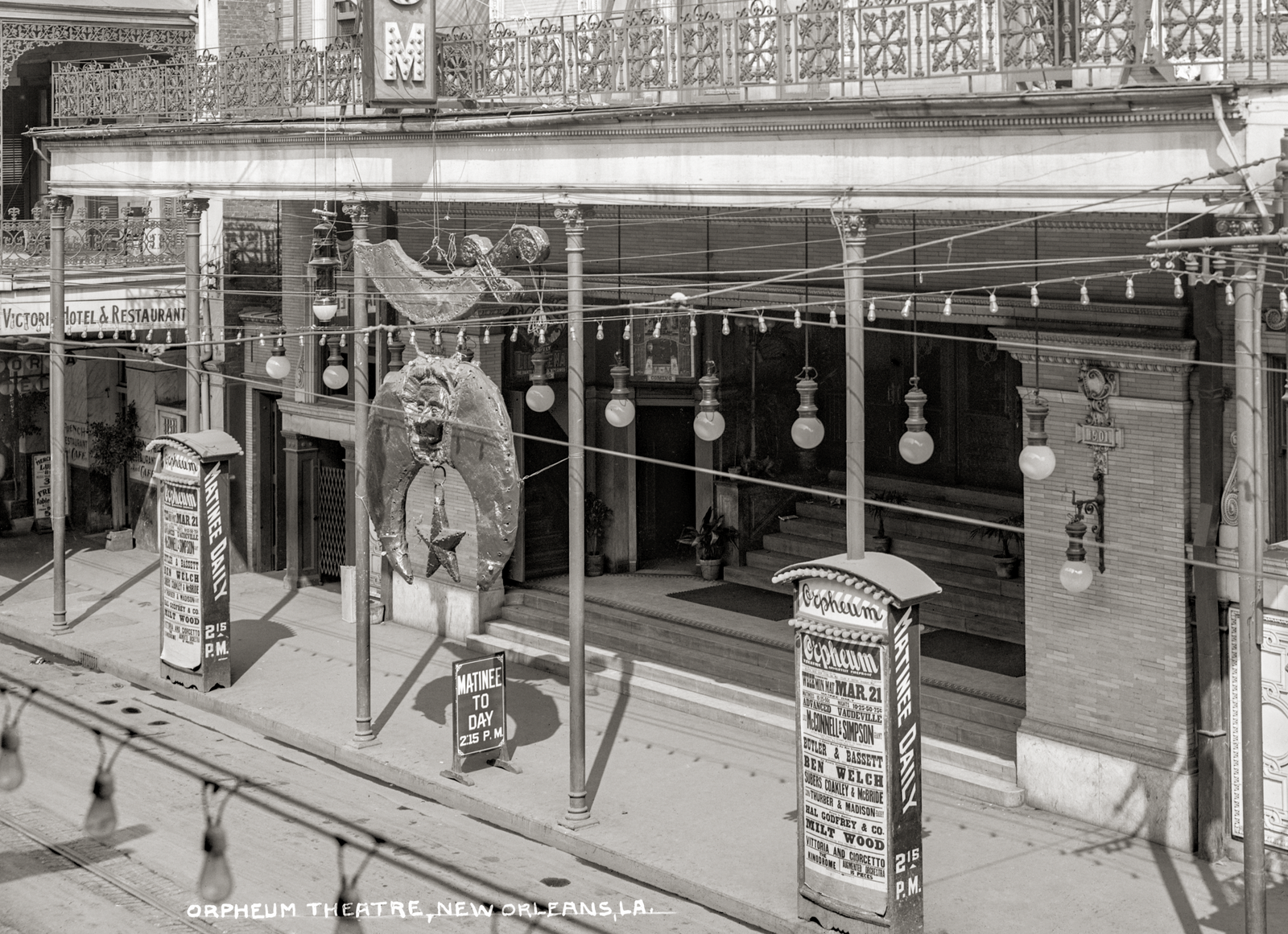 The Orpheum/St. Charles Theatre, New Orleans, LA, 1910