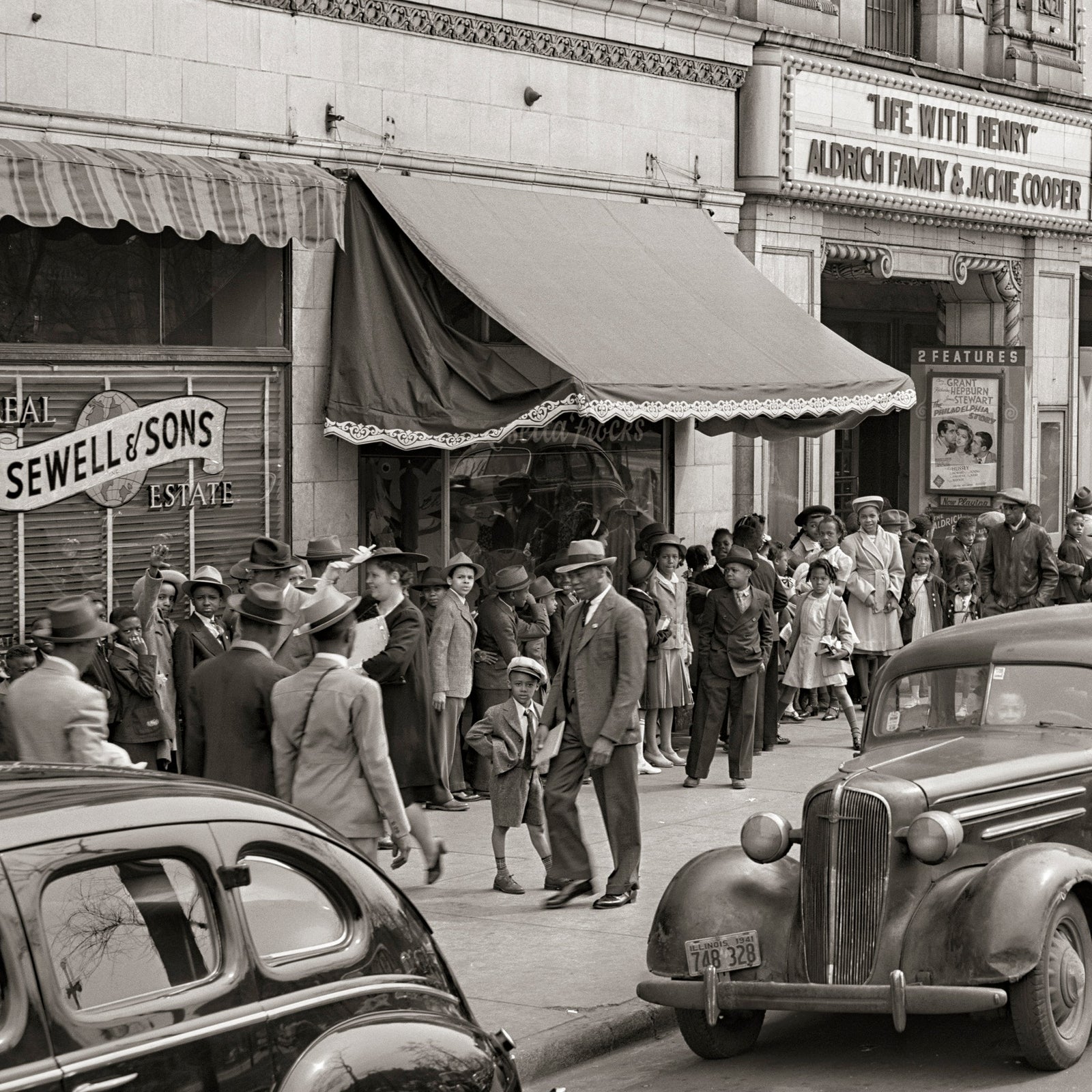 Southside Chicago, Illinois, 1941, Regal Theatre Historical Pix