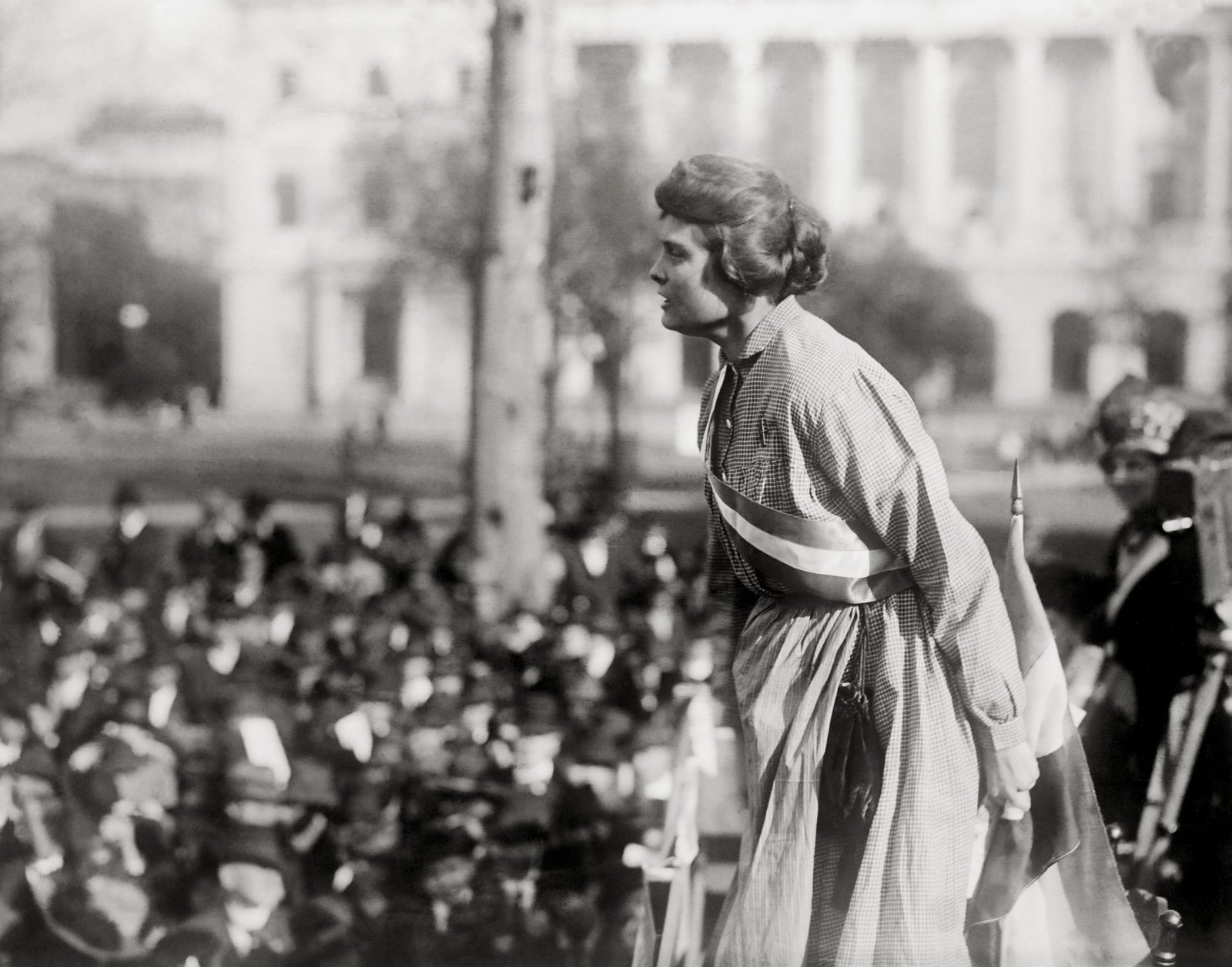 Suffragette Lucy Branham Photo, Manhattan, NY, 1919 Historical Pix