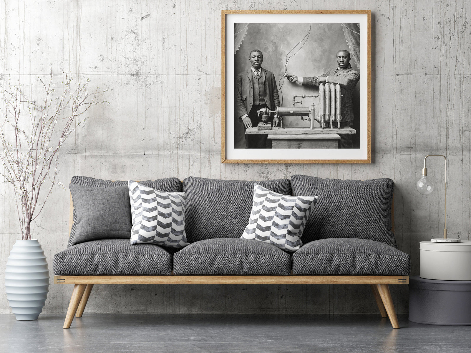 Super Heating Union. Inventor Charles S.L. Baker, Inventor, 1906 Historical Pix