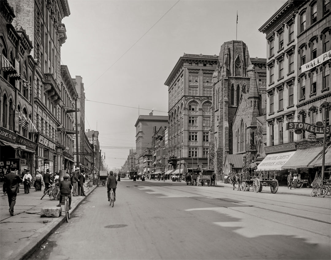 Syracuse NY, South Salina Street, 1904 Historical Pix