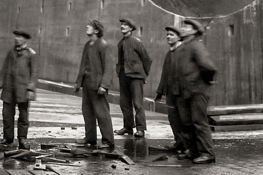 The Titanic in Dry Dock, 1911, Photo Historical Pix
