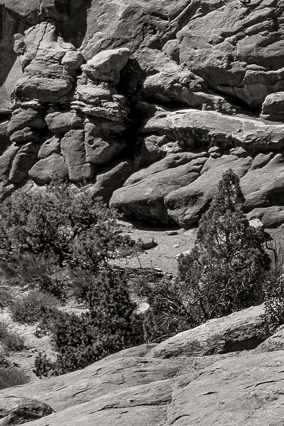 "The Window", Sandstone Formation in Arches National Park, Utah Historical Pix
