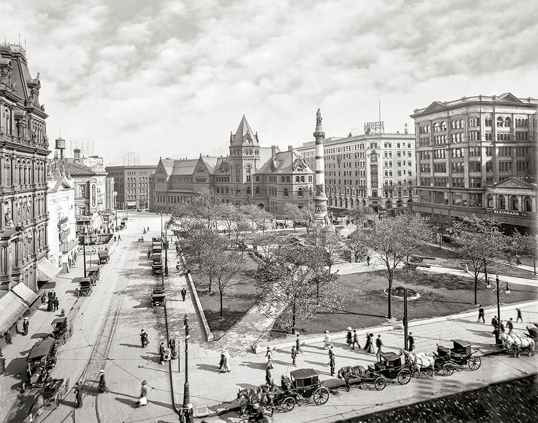 Three Buffalo New York Photos, Lafayette Hotel, Main and Niagara, Early 1900s Historical Pix