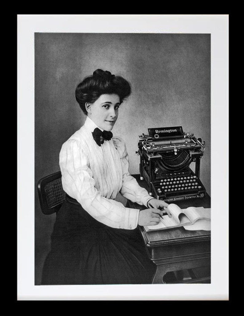 Three Vintage Office Desktop Typewriter Photo Collection Historical Pix