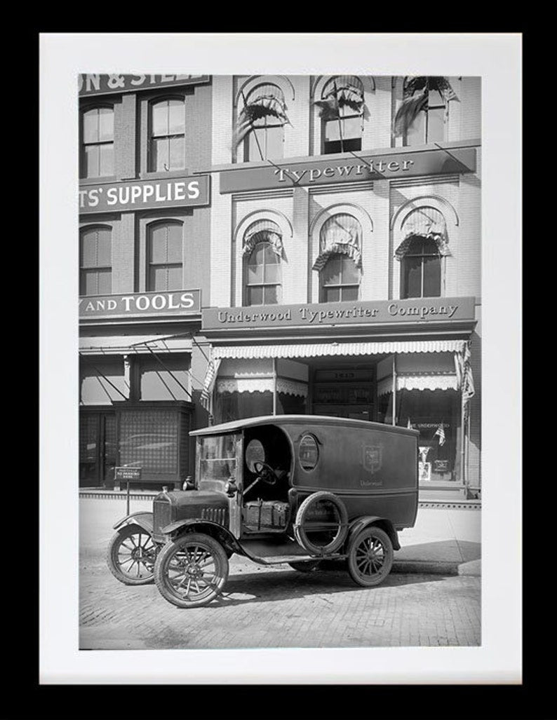 Three Vintage Office Desktop Typewriter Photo Collection Historical Pix
