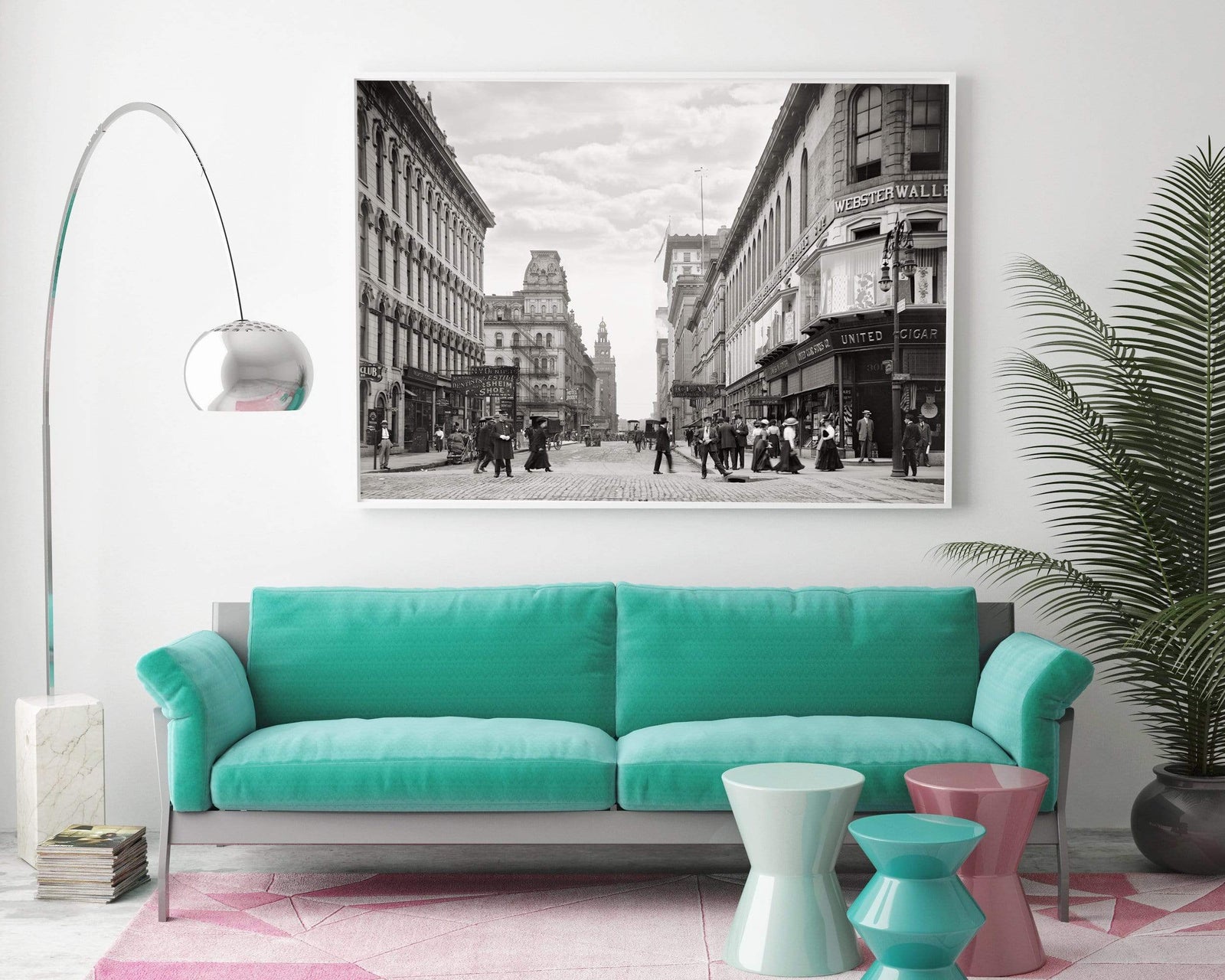 Toledo Ohio Photo, Madison Avenue, 1900 Historical Pix