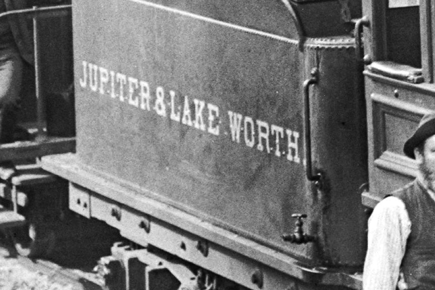 Train Route from Jupiter to Lake Worth, Florida 1800s Historical Pix