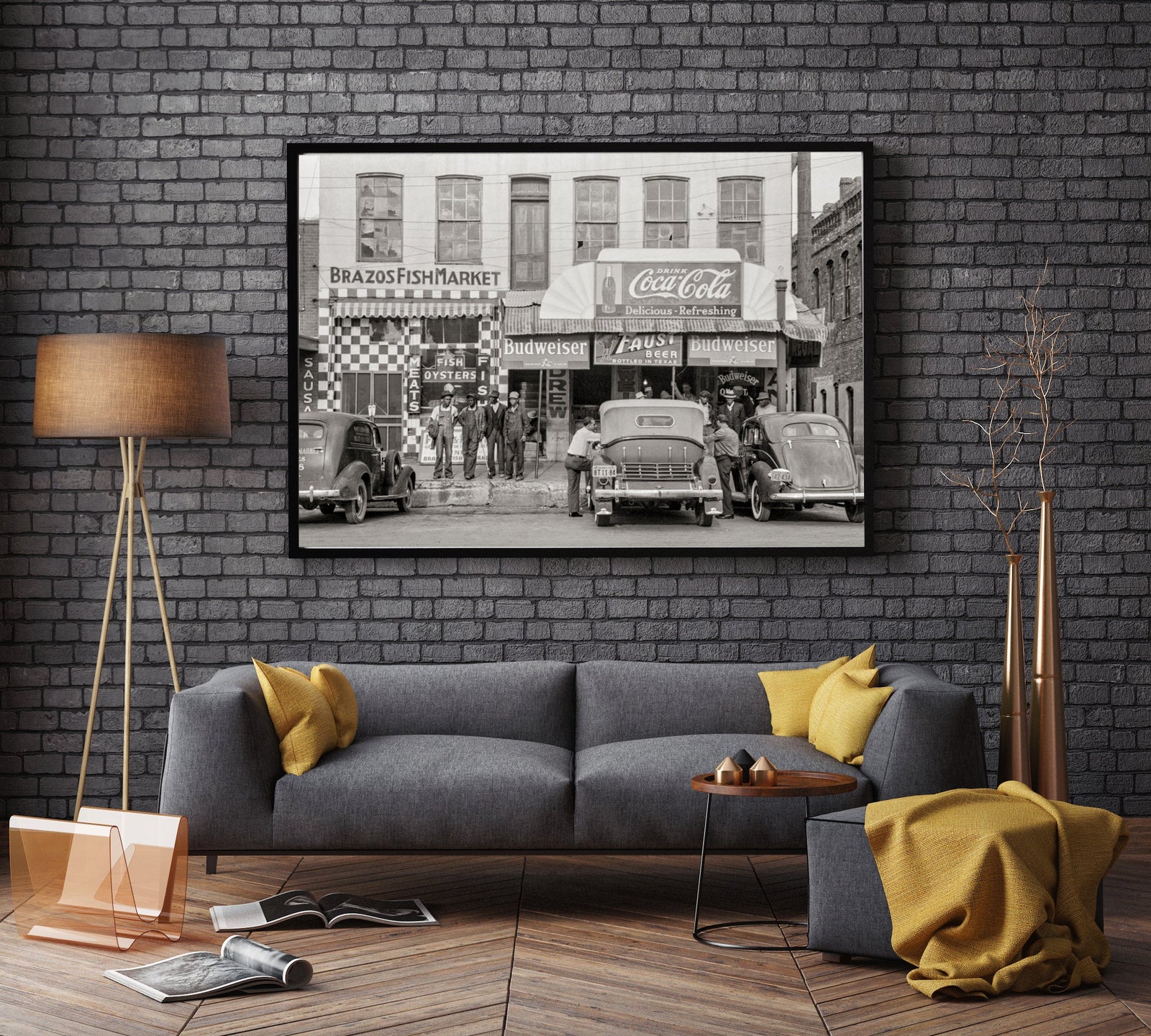 Waco Texas Street Scene, 1939, Russell Lee Historical Pix