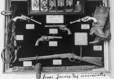The Fall of the Jesse James Gang Historical Pix