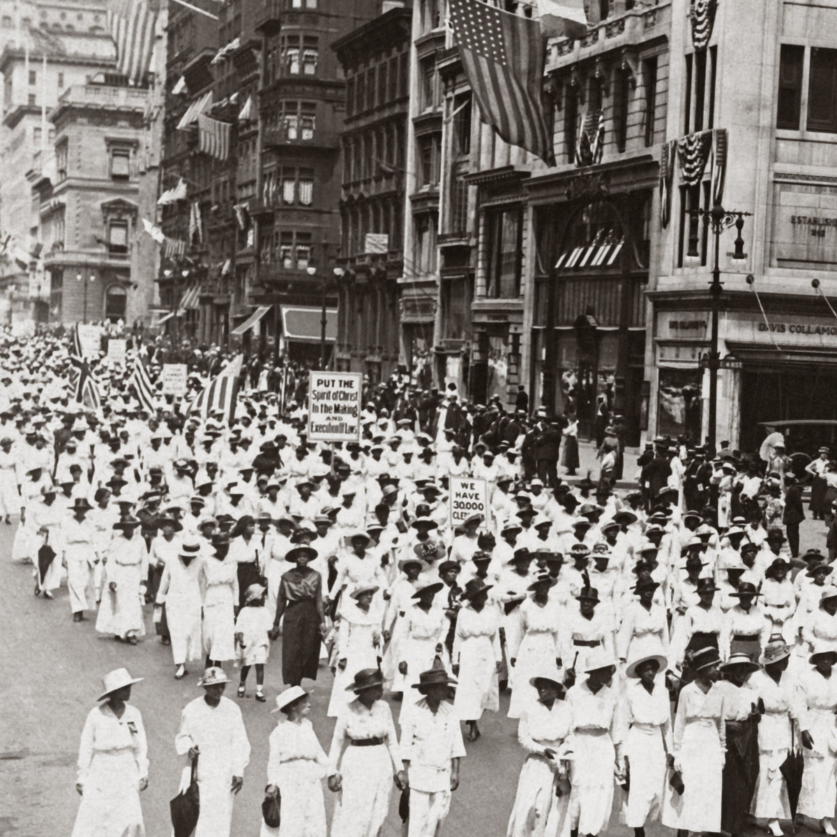 1917 African American Silent Protest Parade Against the East St. Louis Riots Historical Pix