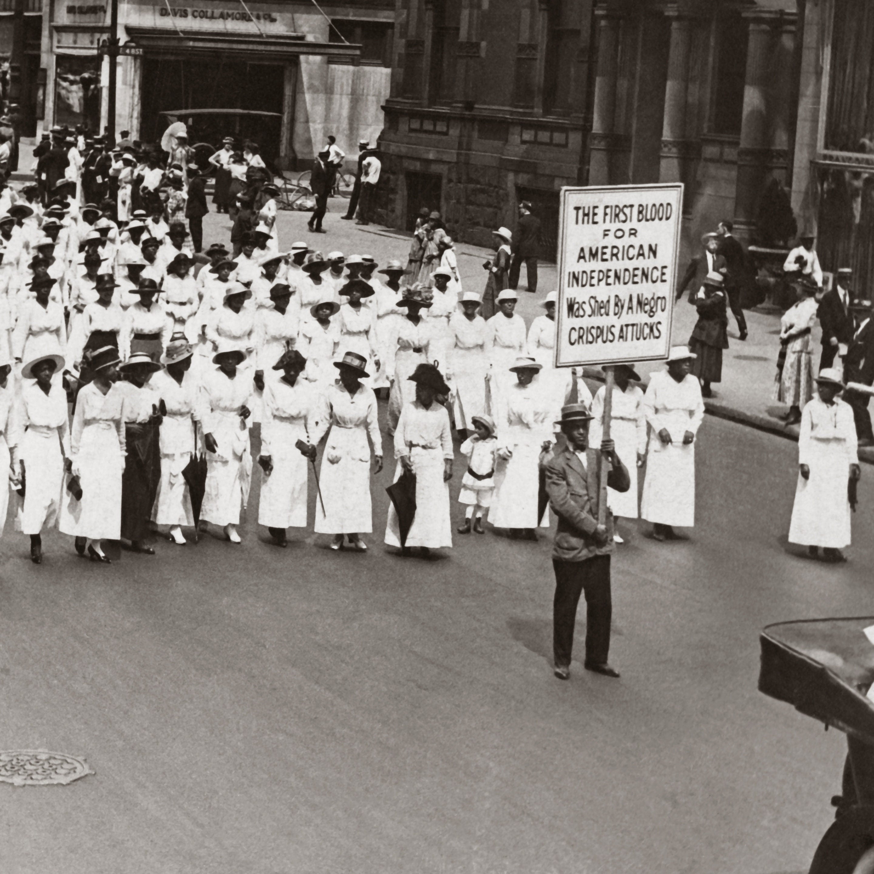 1917 African American Silent Protest Parade Against the East St. Louis - Historical Pix