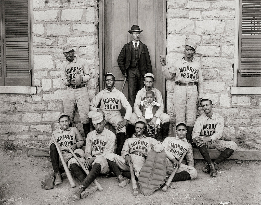 African American Baseball Players Photo, Morris Brown College, 1900 -  Historical Pix