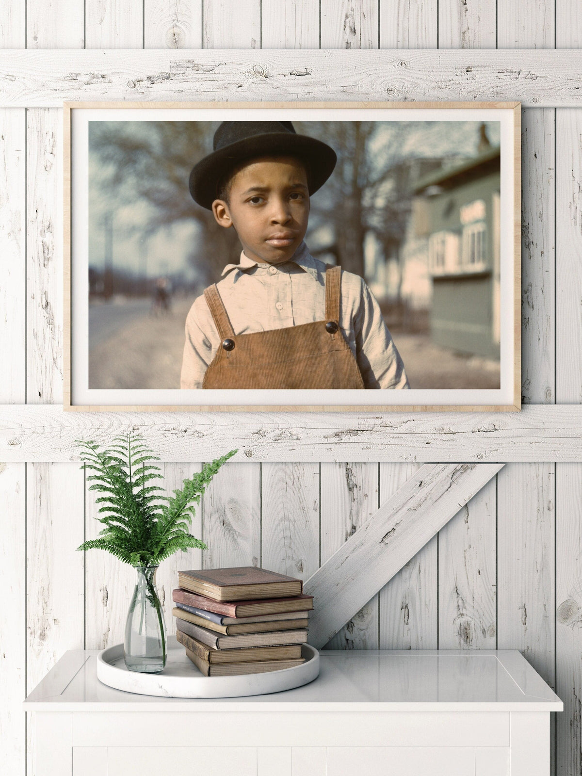 African American Boy, Cincinnati Ohio, 1942, John Vachon Photographer Historical Pix