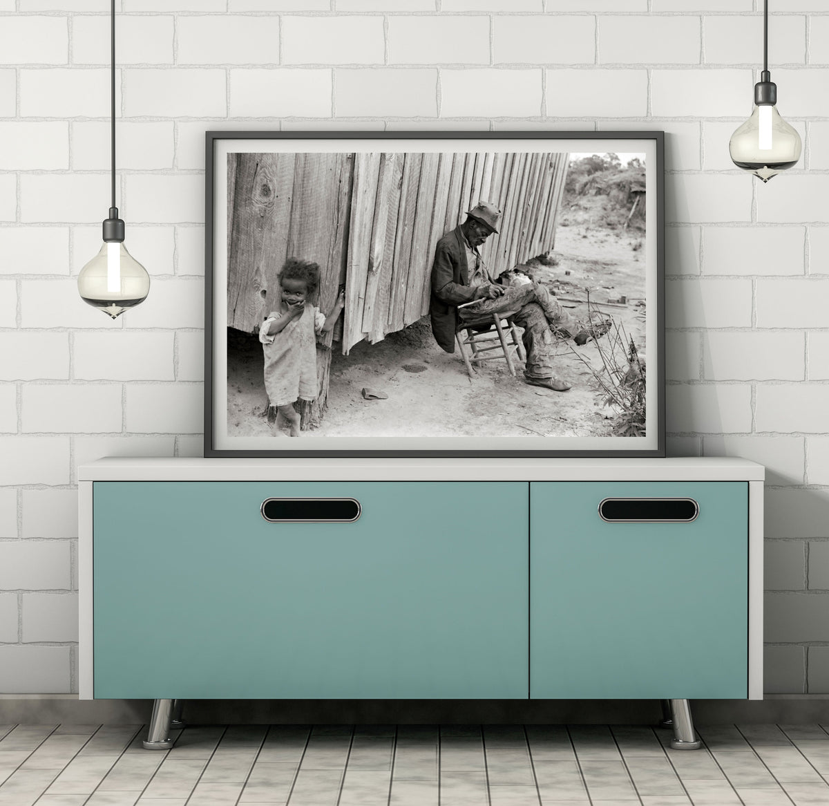African American Family Portrait, Camdem Alabama, 1939 by Marion Wolcott Post Historical Pix