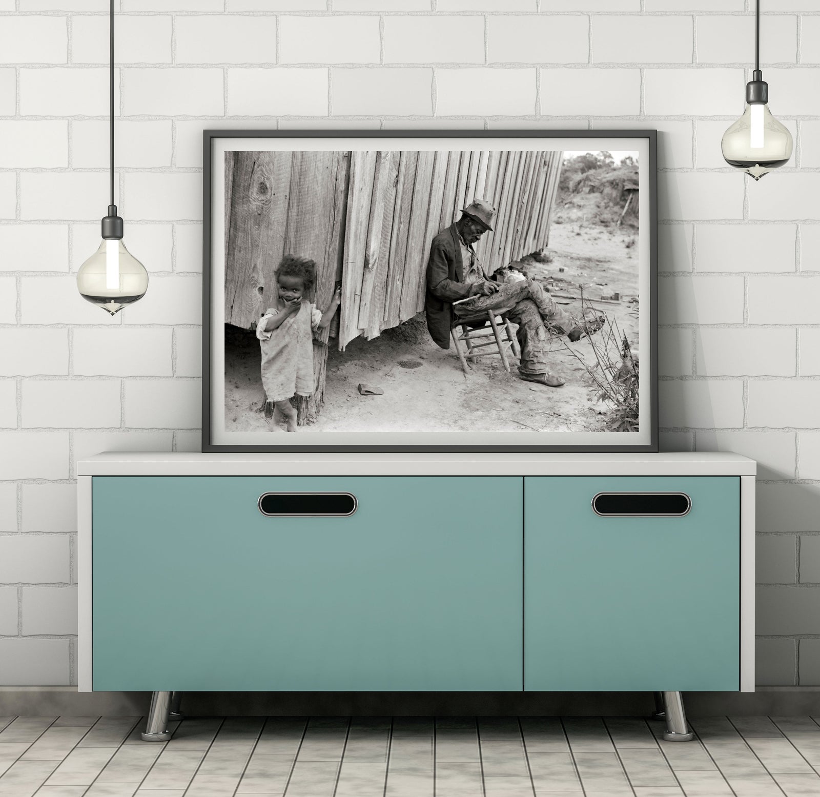 African American Family Portrait, Camdem Alabama, 1939 by Marion Wolcott Post Historical Pix